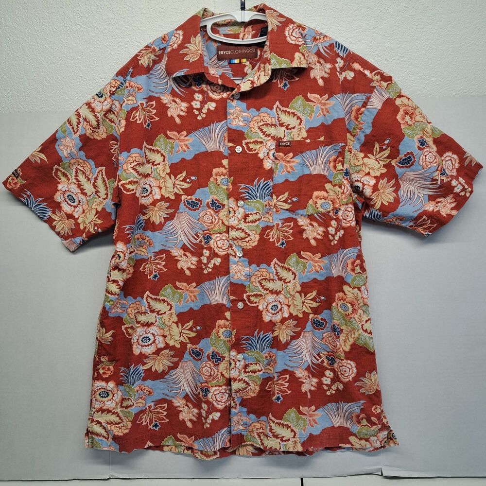 Enyce Clothing Co Men's XL Hawaiian Shirt 100% Cotton
